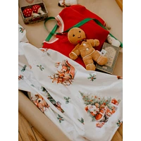 Petite Couverture Minky - Papa Noël