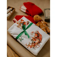 Petite Couverture Minky - Papa Noël