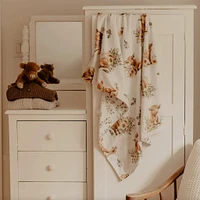 Petite Couverture Minky Vache - Petite Caillie