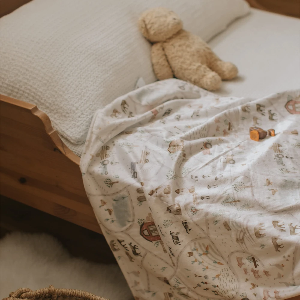 Minky Little Blanket - Gédéon's Farm
