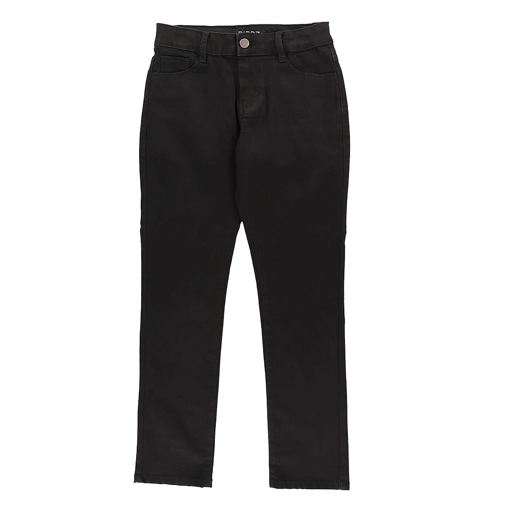 Jeans Basique Noir 10-16ans