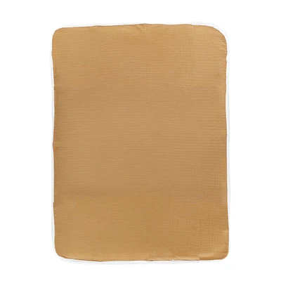 Reversible Muslin Waffle Blanket