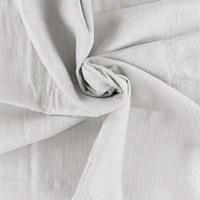 Reversible Muslin Waffle Blanket - Grey / White