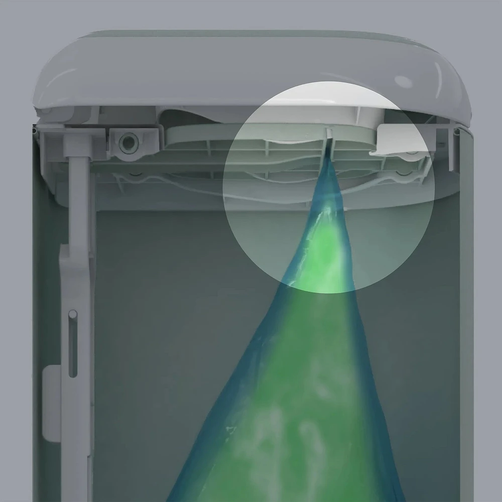 Poubelle à Couches Platinum - Vert Sauge (avec 18 sacs)