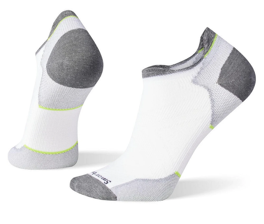 Run Zero Cushion Low Ankle Socks White