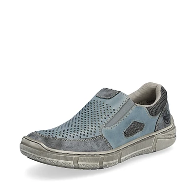 Blue Slip On Shoe