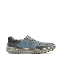 Blue Slip On Shoe
