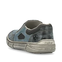 Blue Slip On Shoe