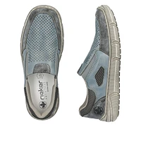 Blue Slip On Shoe