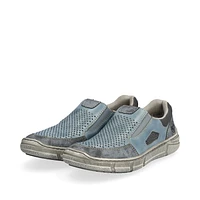 Blue Slip On Shoe