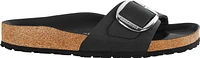 Madrid Big Buckle Black -narrow