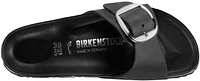 Madrid Big Buckle Black -narrow