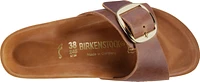 Madrid Big Buckle Cognac -narrow