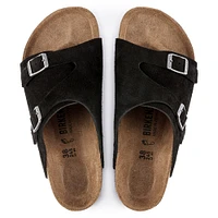Zurich Black Suede -narrow