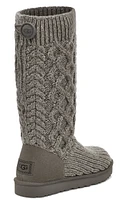 Cardi Cable Knit Grey