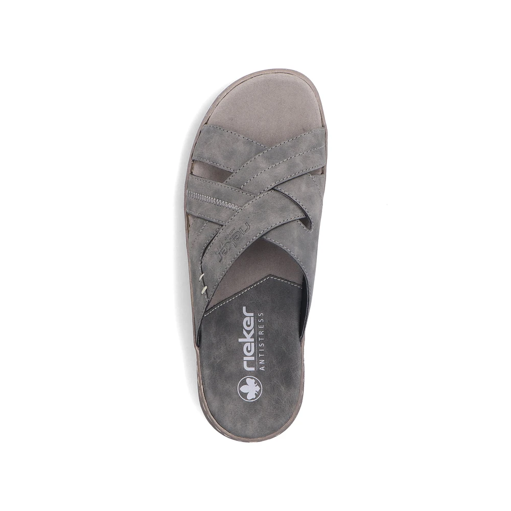 Smoke Crisscross Sandal