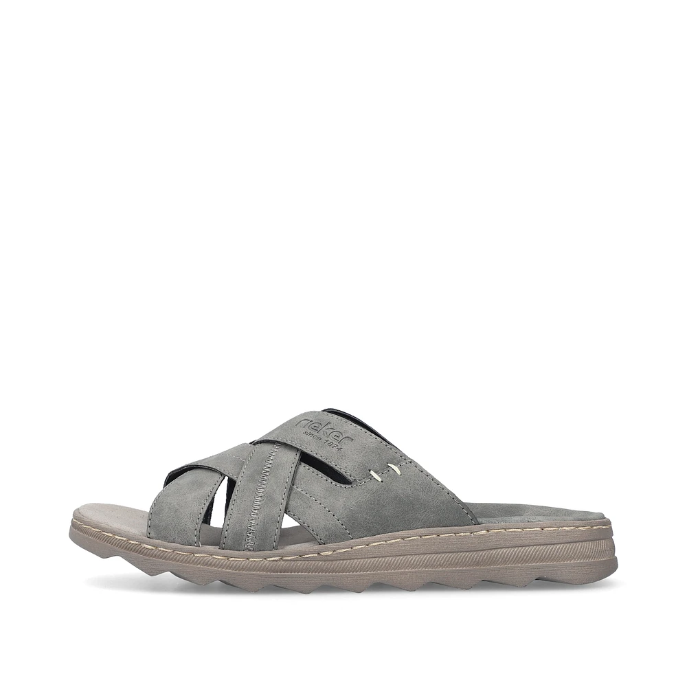 Smoke Crisscross Sandal