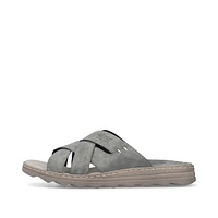 Smoke Crisscross Sandal