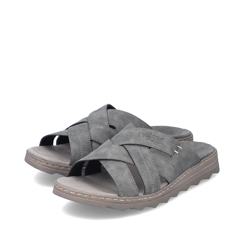 Smoke Crisscross Sandal
