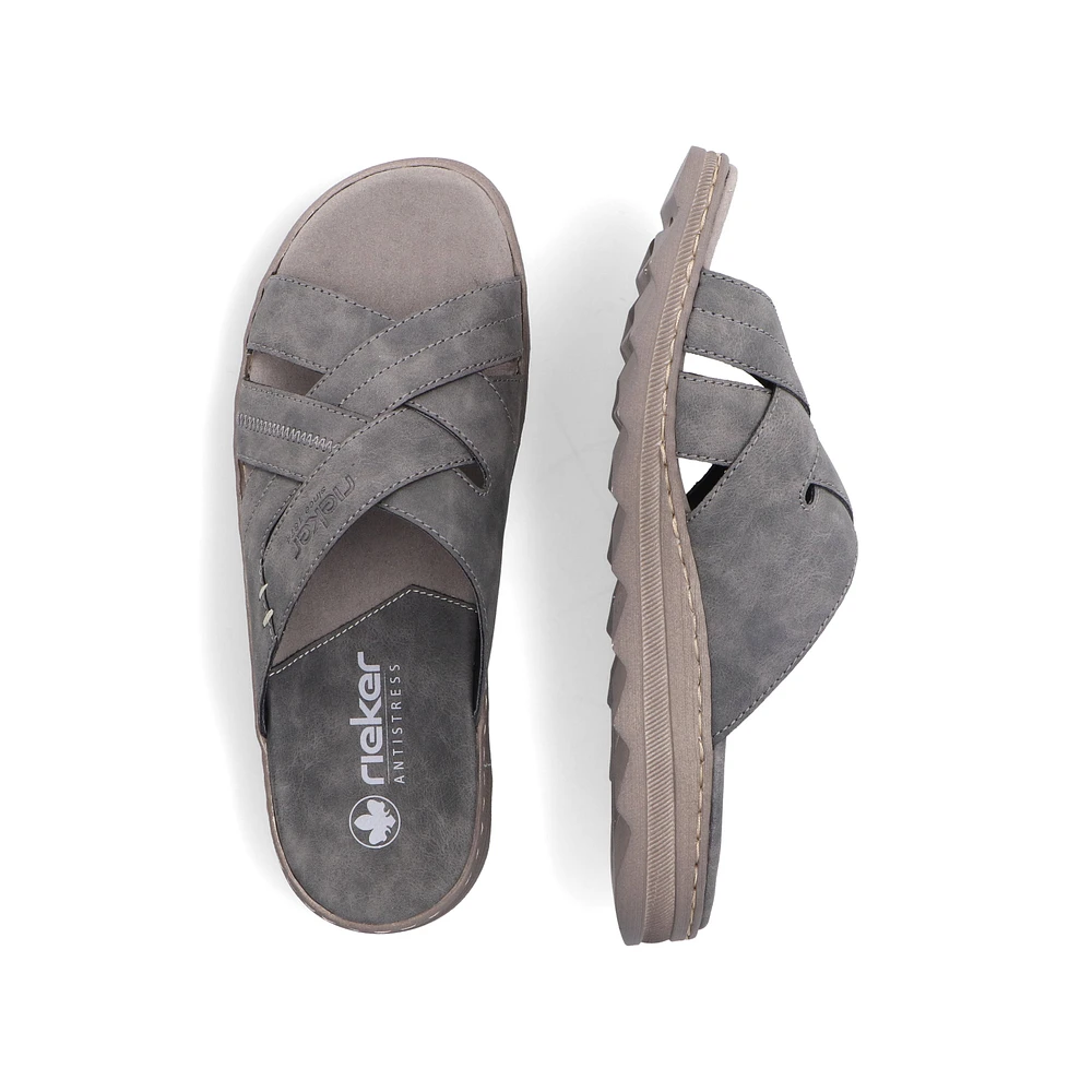 Smoke Crisscross Sandal