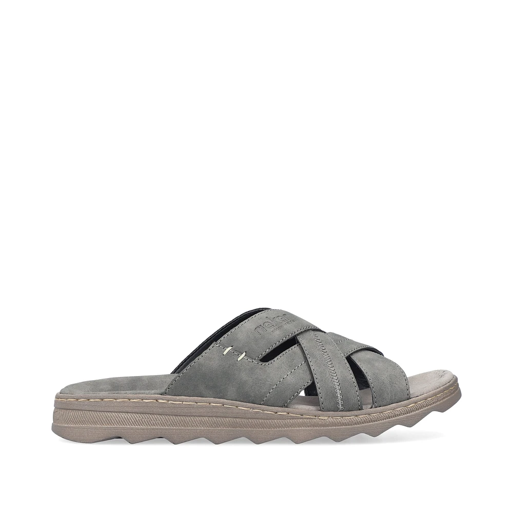 Smoke Crisscross Sandal