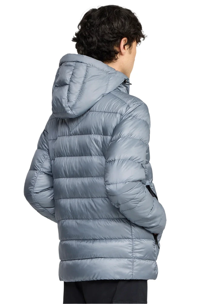 Men's Crofton Hoody - Black Disc Light Ozone Blue