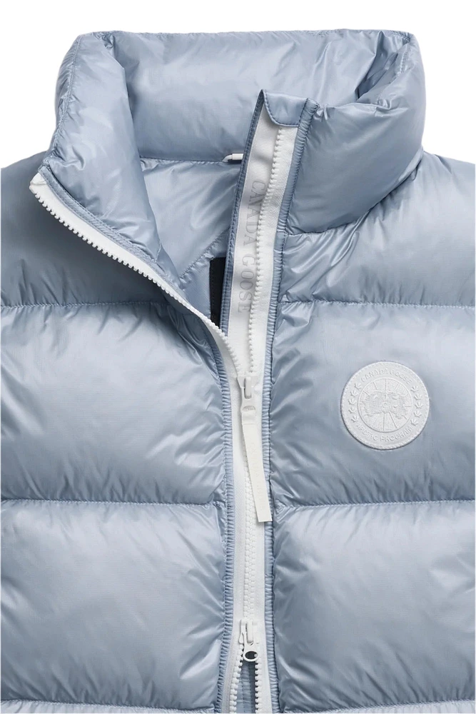 Women's Cypress Puffer Vest- WD Light Ozone Blue