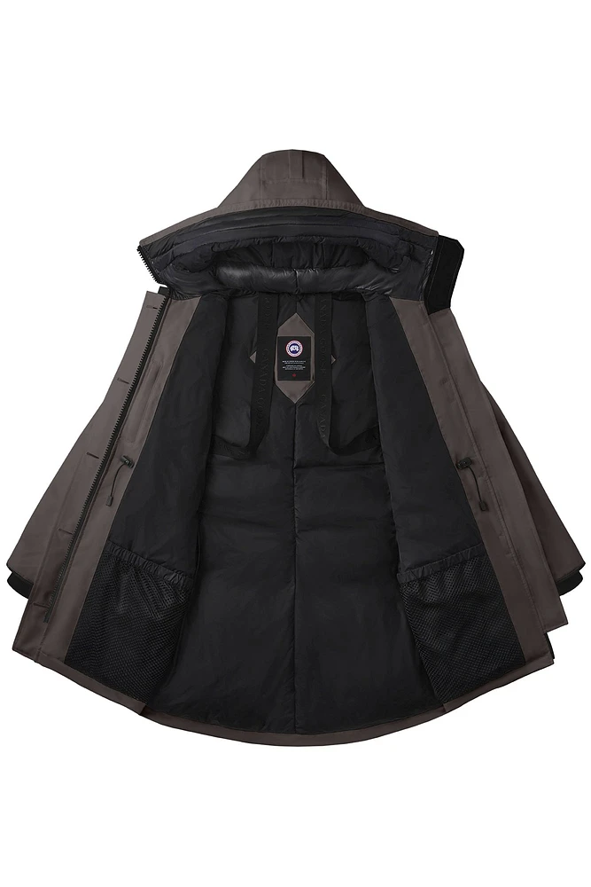 Rossclair Parka CR Black Label Coastal Grey
