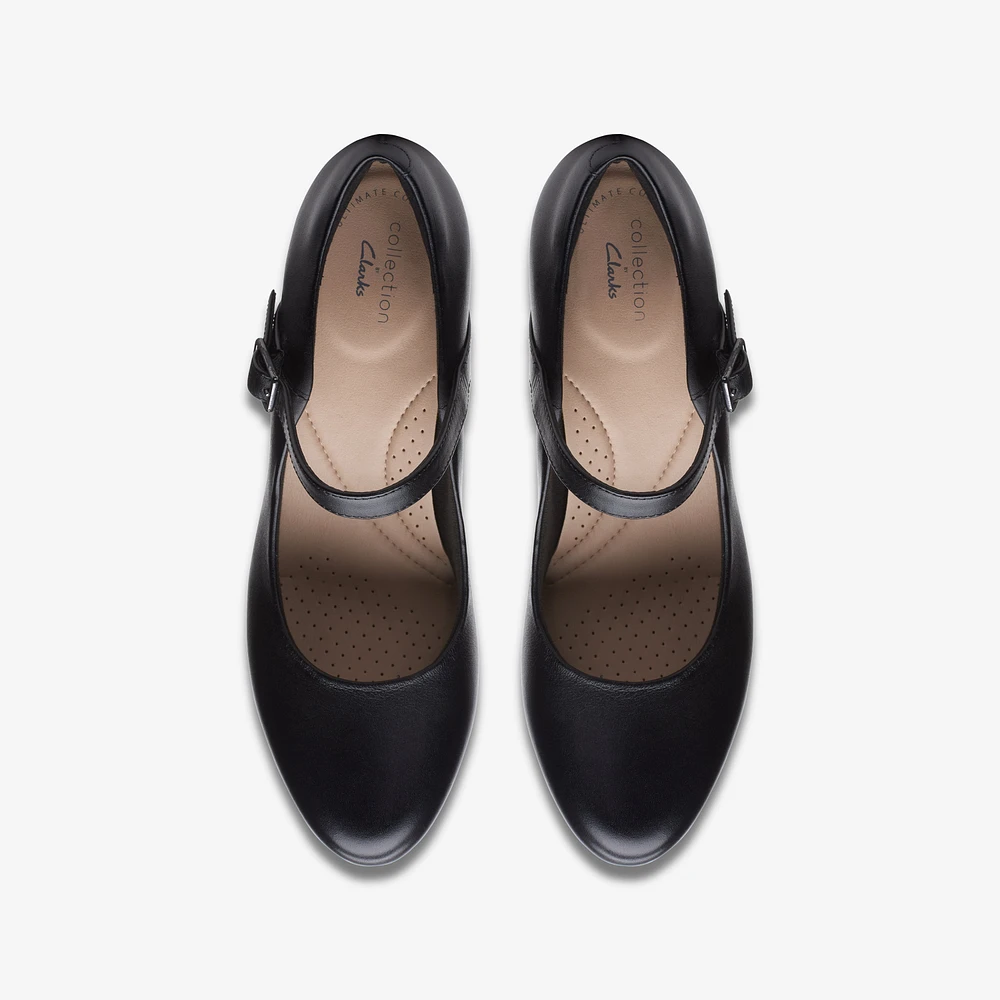 Ambyr Shine Leather Black