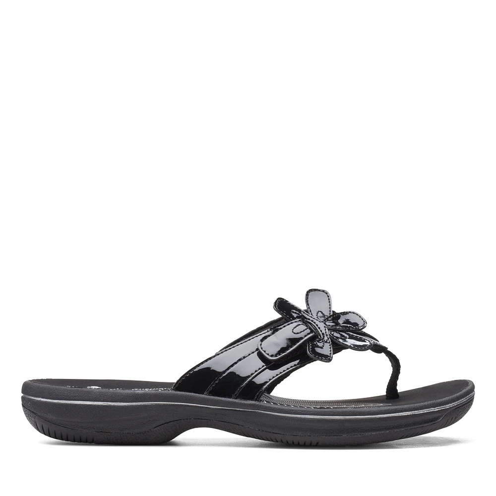 Brinkley Flora Black Patent