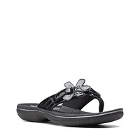 Brinkley Flora Black Patent