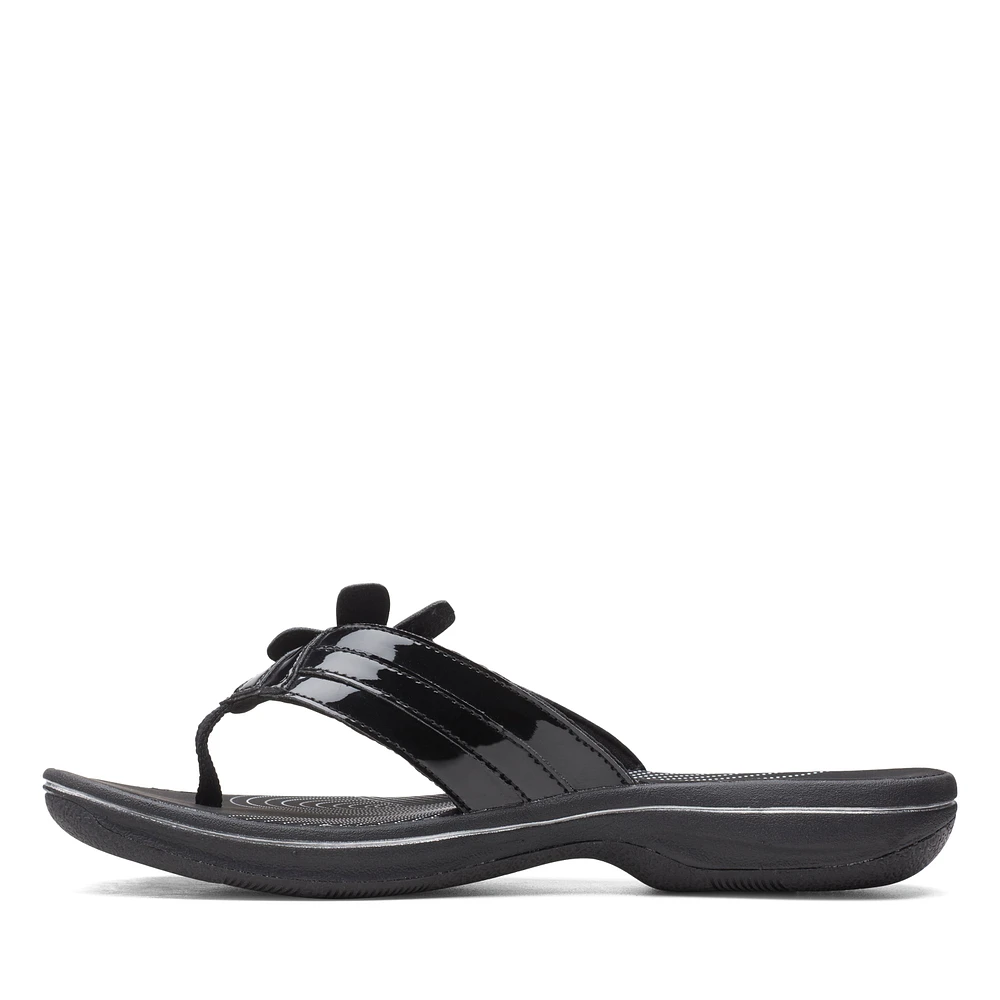 Brinkley Flora Black Patent