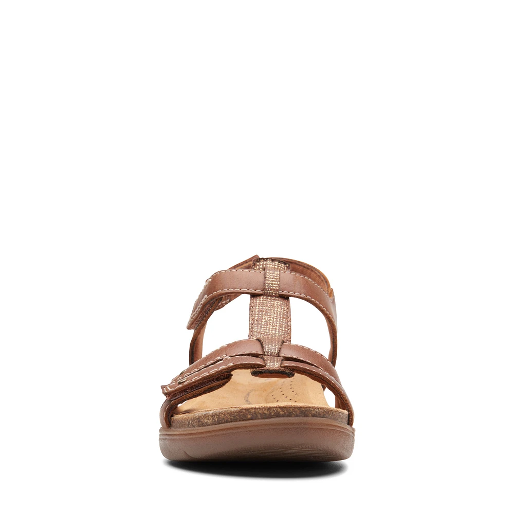 April Cove Leather Dark Tan