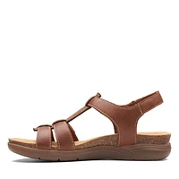 April Cove Leather Dark Tan