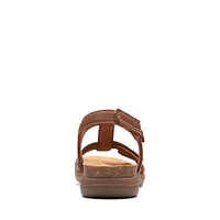 April Cove Leather Dark Tan