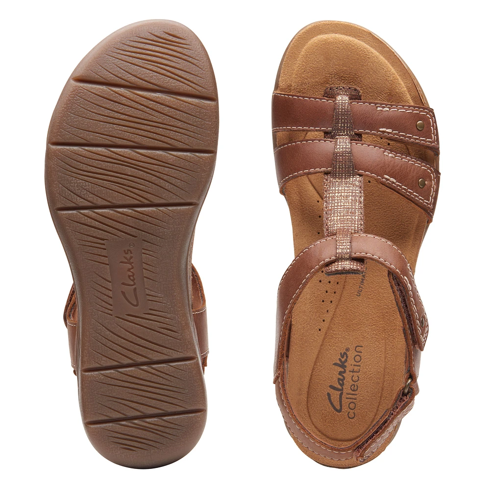 April Cove Leather Dark Tan
