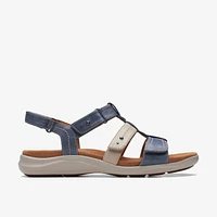Kitly Step Leather Denim Combi