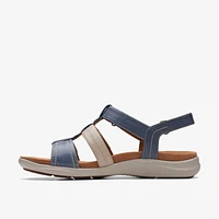 Kitly Step Leather Denim Combi
