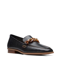 Sarafyna Iris Leather Black