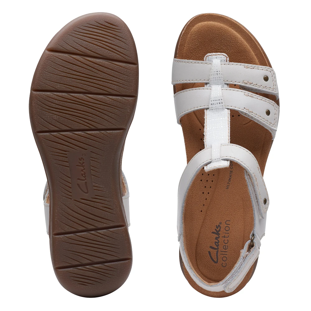April Cove Leather White