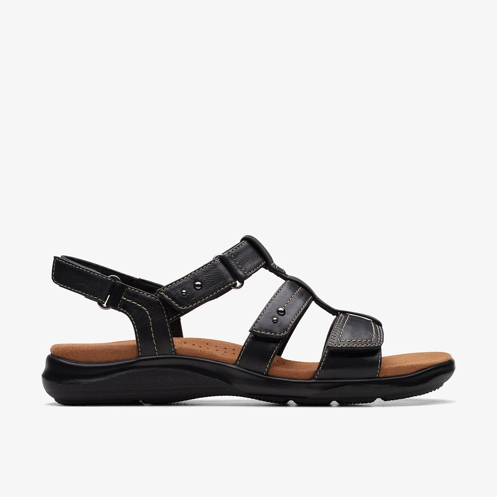 Kitly Step Leather Black