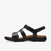 Kitly Step Leather Black