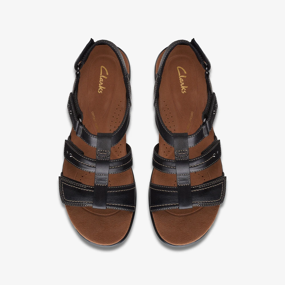 Kitly Step Leather Black