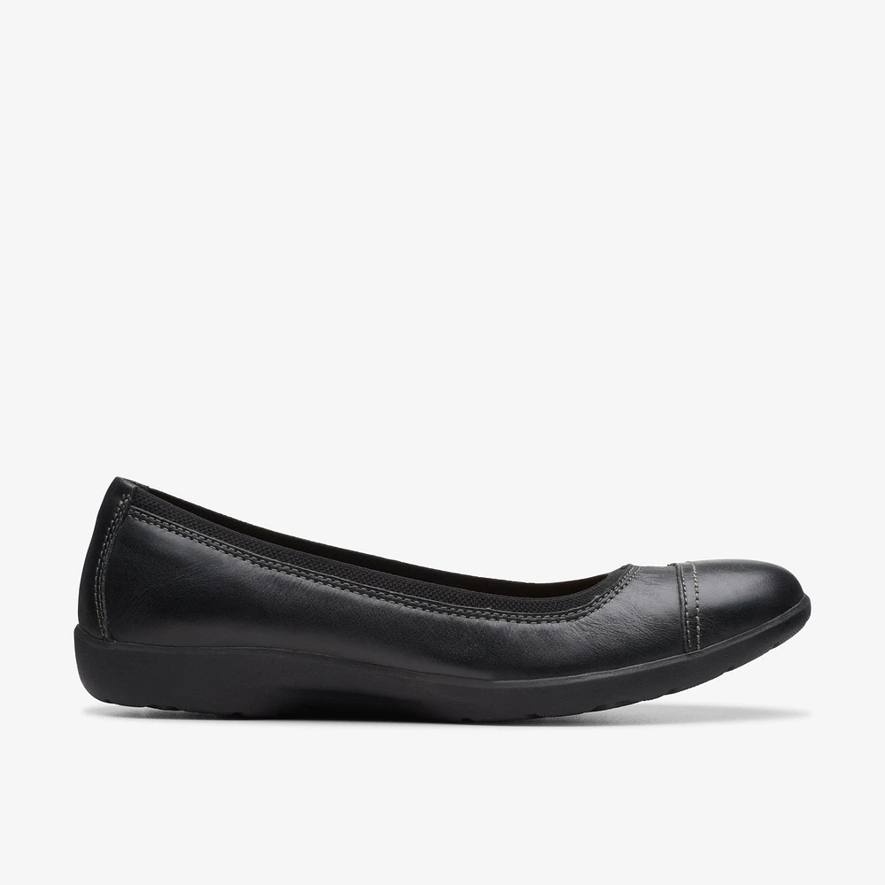 Meadow Opal Leather Black