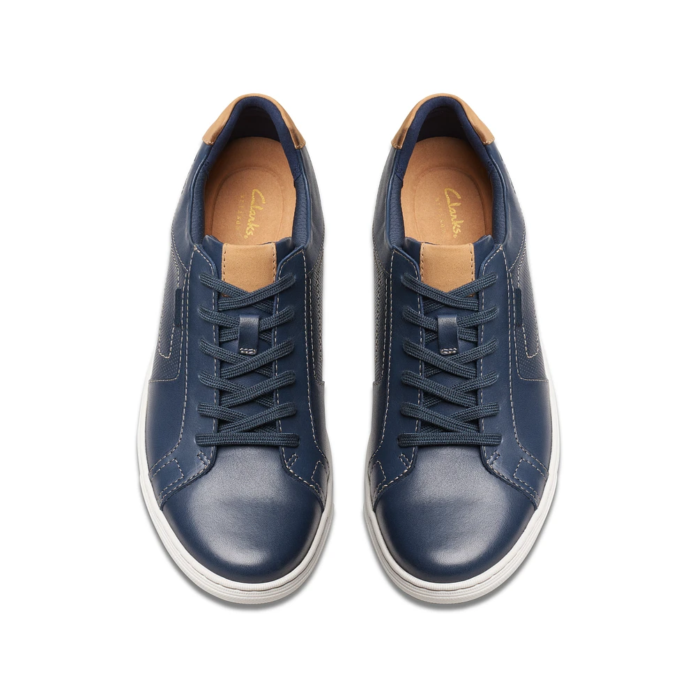 Mapstone Lace Leather Navy
