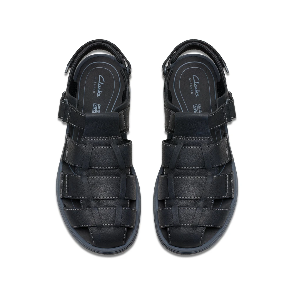Saltway Cove Leather Black