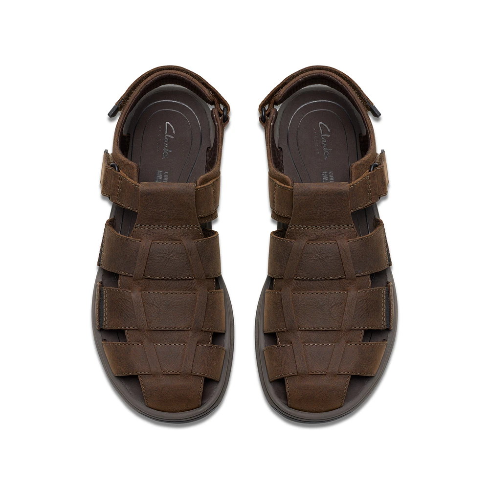 Saltway Cove Leather Dark Brown