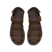 Saltway Cove Leather Dark Brown