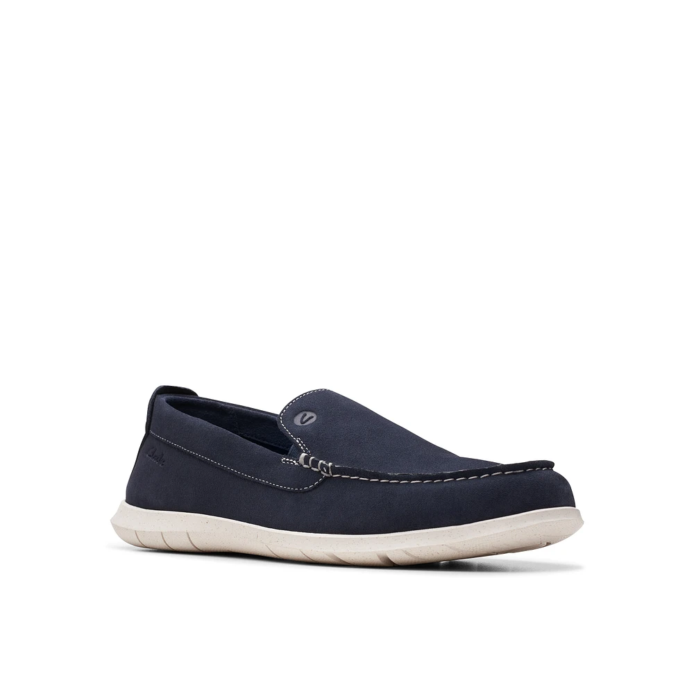 Flexway Step Navy Suede