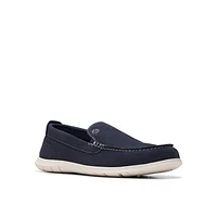 Flexway Step Navy Suede